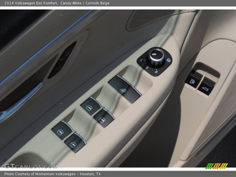 Candy White / Cornsilk Beige 2014 Volkswagen Eos Komfort