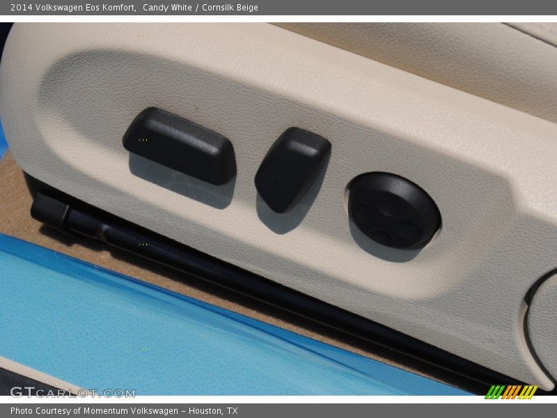 Candy White / Cornsilk Beige 2014 Volkswagen Eos Komfort