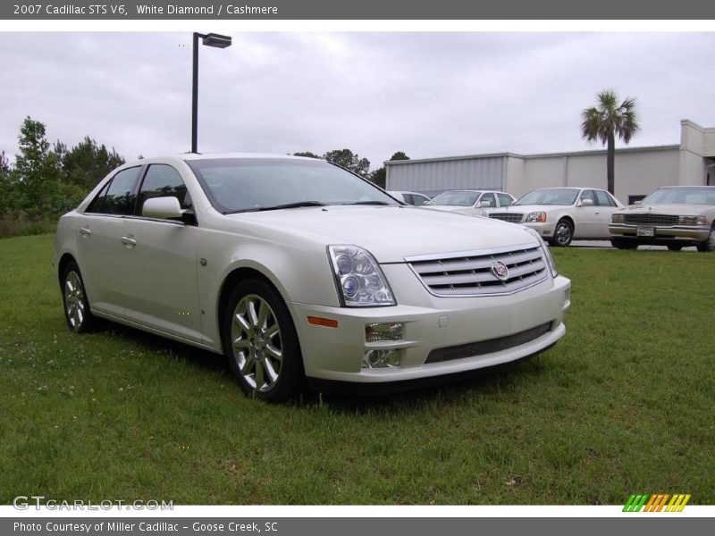 White Diamond / Cashmere 2007 Cadillac STS V6