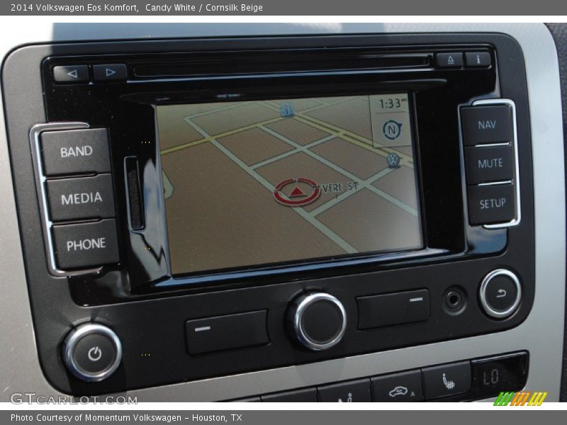 Candy White / Cornsilk Beige 2014 Volkswagen Eos Komfort