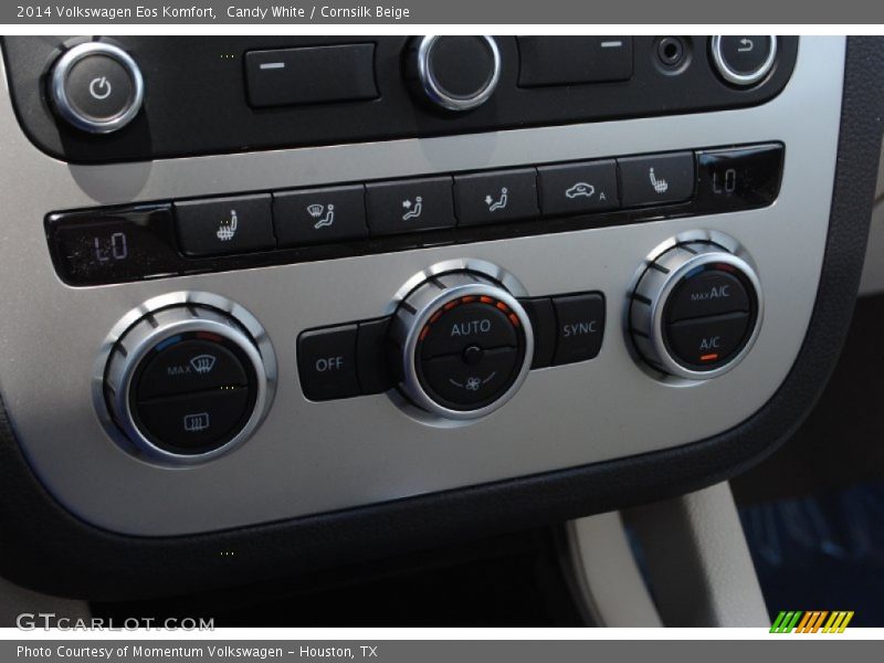 Candy White / Cornsilk Beige 2014 Volkswagen Eos Komfort