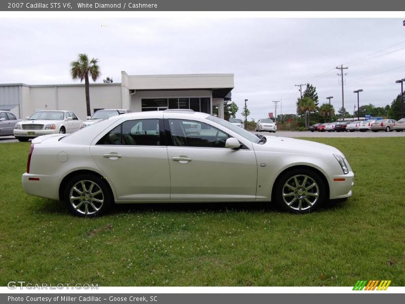 White Diamond / Cashmere 2007 Cadillac STS V6