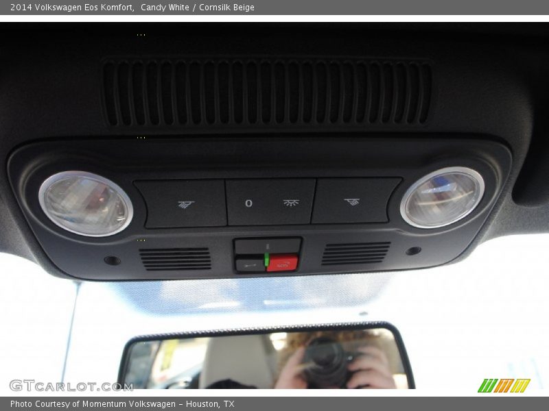 Candy White / Cornsilk Beige 2014 Volkswagen Eos Komfort
