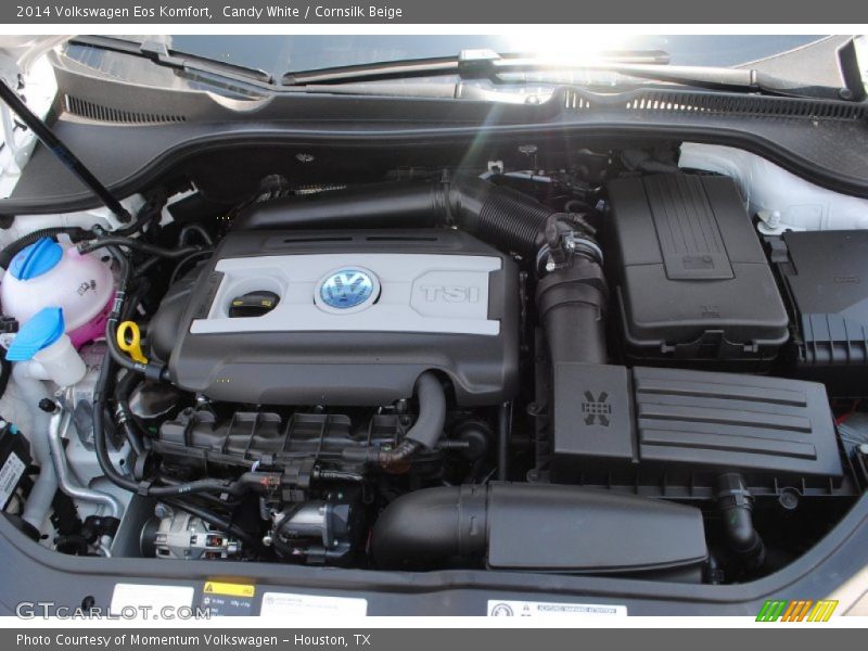 Candy White / Cornsilk Beige 2014 Volkswagen Eos Komfort