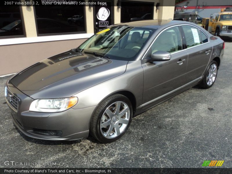 Oyster Gray Metallic / Sandstone Beige 2007 Volvo S80 3.2