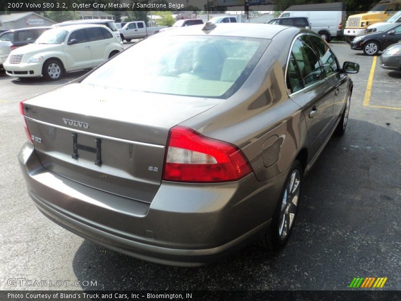 Oyster Gray Metallic / Sandstone Beige 2007 Volvo S80 3.2