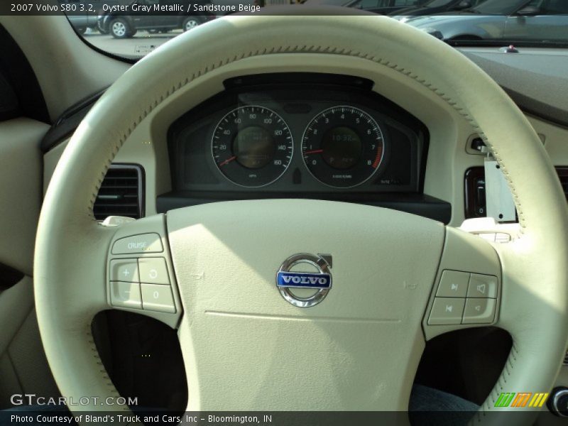 Oyster Gray Metallic / Sandstone Beige 2007 Volvo S80 3.2