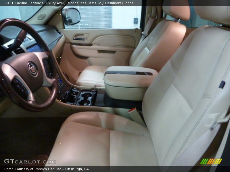 Mocha Steel Metallic / Cashmere/Cocoa 2011 Cadillac Escalade Luxury AWD
