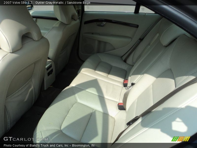 Oyster Gray Metallic / Sandstone Beige 2007 Volvo S80 3.2