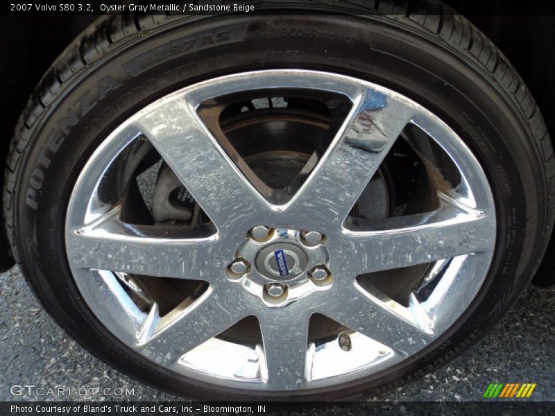 Oyster Gray Metallic / Sandstone Beige 2007 Volvo S80 3.2