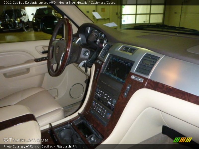 Mocha Steel Metallic / Cashmere/Cocoa 2011 Cadillac Escalade Luxury AWD