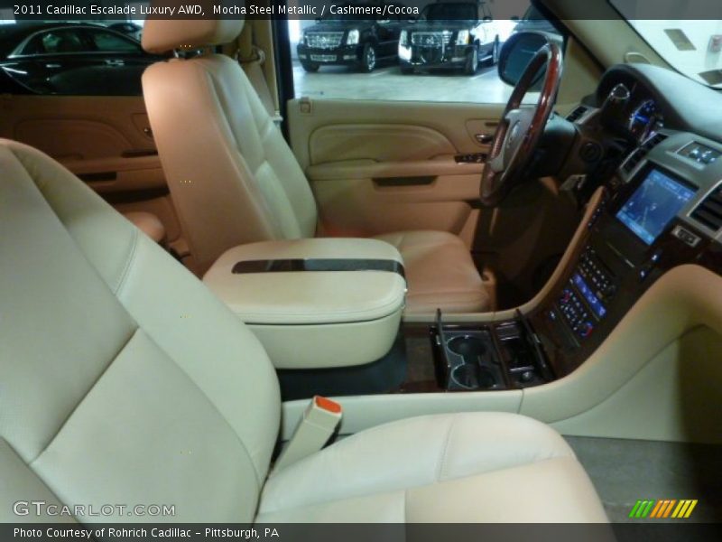 Mocha Steel Metallic / Cashmere/Cocoa 2011 Cadillac Escalade Luxury AWD