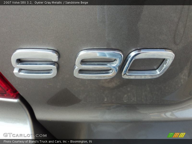 Oyster Gray Metallic / Sandstone Beige 2007 Volvo S80 3.2