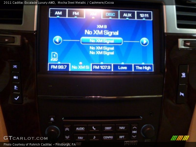Mocha Steel Metallic / Cashmere/Cocoa 2011 Cadillac Escalade Luxury AWD