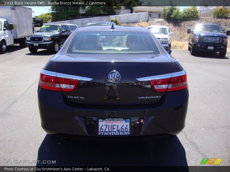 Mocha Bronze Metallic / Cashmere 2013 Buick Verano FWD