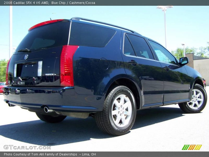 Blue Chip / Cashmere/Cocoa 2008 Cadillac SRX 4 V6 AWD