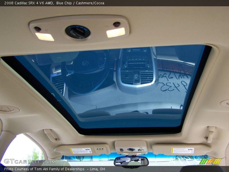 Blue Chip / Cashmere/Cocoa 2008 Cadillac SRX 4 V6 AWD