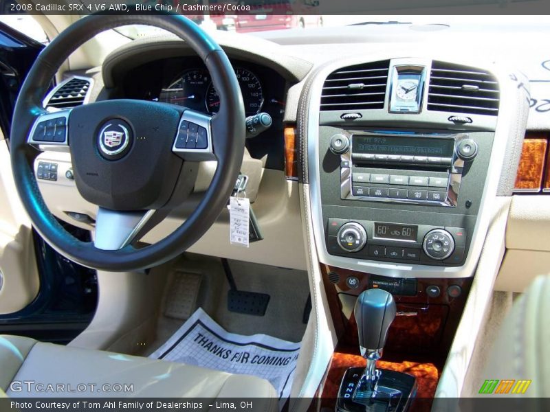 Blue Chip / Cashmere/Cocoa 2008 Cadillac SRX 4 V6 AWD