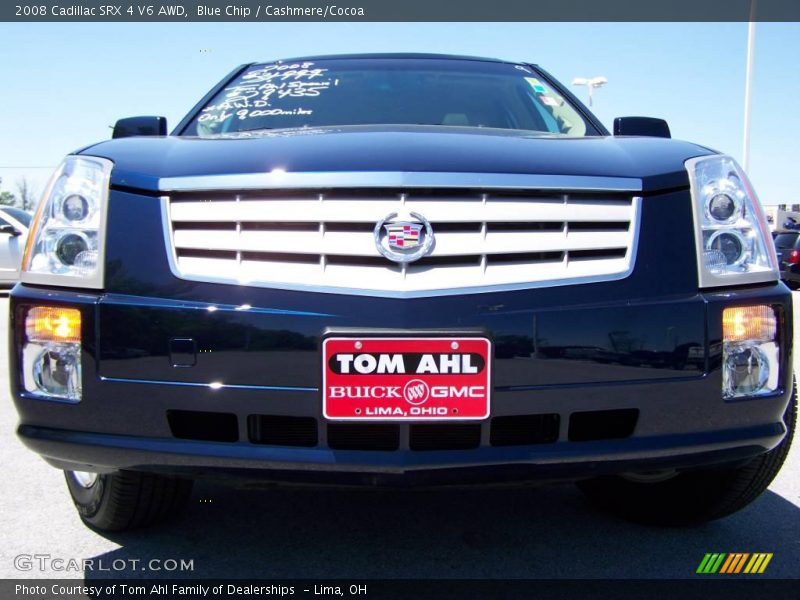 Blue Chip / Cashmere/Cocoa 2008 Cadillac SRX 4 V6 AWD