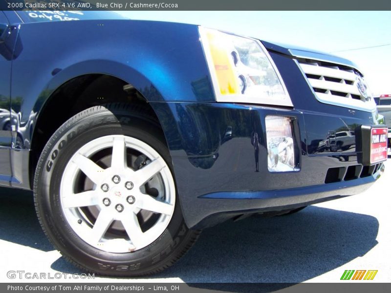 Blue Chip / Cashmere/Cocoa 2008 Cadillac SRX 4 V6 AWD