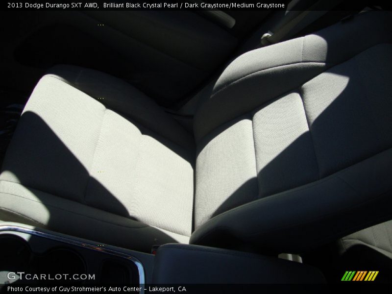 Brilliant Black Crystal Pearl / Dark Graystone/Medium Graystone 2013 Dodge Durango SXT AWD