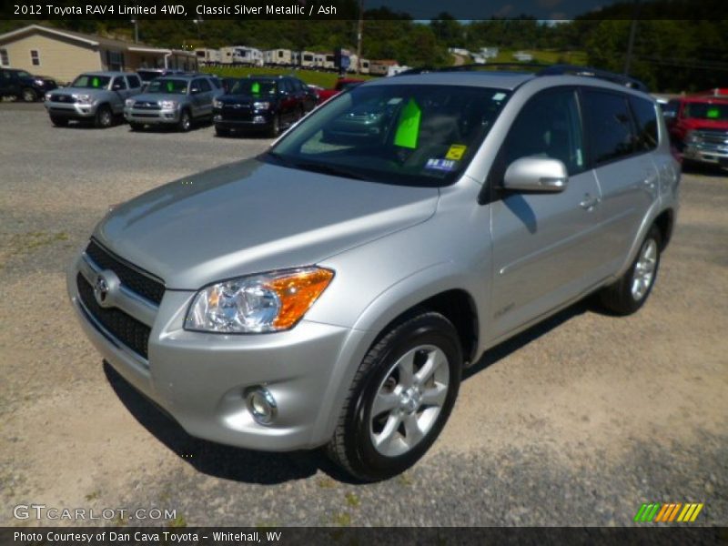 Classic Silver Metallic / Ash 2012 Toyota RAV4 Limited 4WD