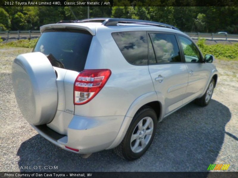 Classic Silver Metallic / Ash 2012 Toyota RAV4 Limited 4WD