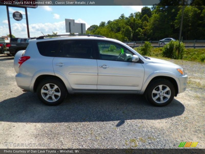 Classic Silver Metallic / Ash 2012 Toyota RAV4 Limited 4WD