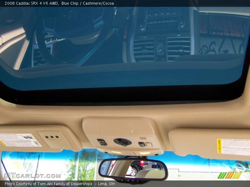 Blue Chip / Cashmere/Cocoa 2008 Cadillac SRX 4 V6 AWD