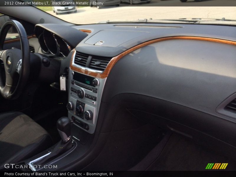 Black Granite Metallic / Ebony 2012 Chevrolet Malibu LT