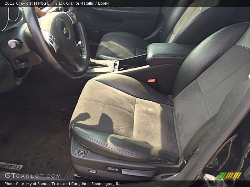 Black Granite Metallic / Ebony 2012 Chevrolet Malibu LT