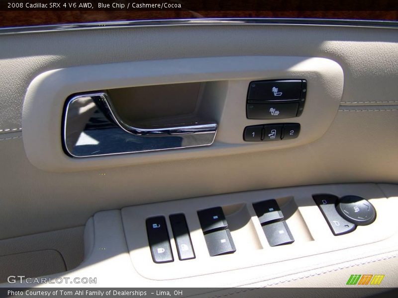 Blue Chip / Cashmere/Cocoa 2008 Cadillac SRX 4 V6 AWD