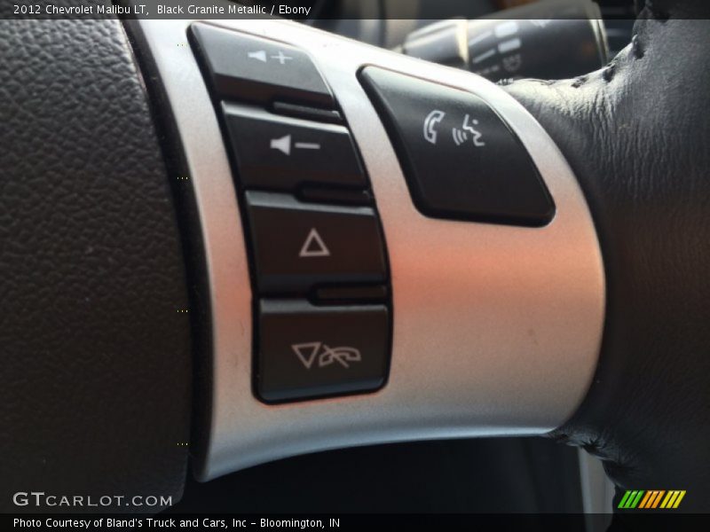 Black Granite Metallic / Ebony 2012 Chevrolet Malibu LT