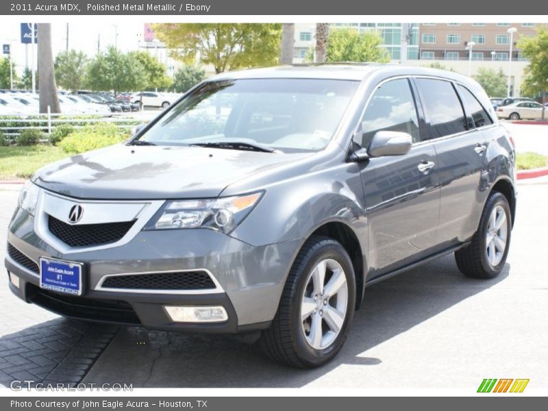 Polished Metal Metallic / Ebony 2011 Acura MDX