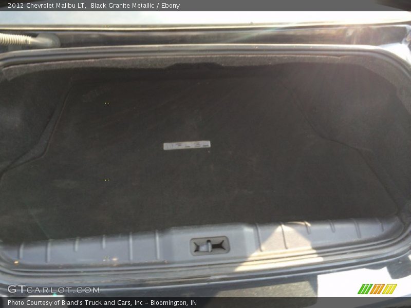Black Granite Metallic / Ebony 2012 Chevrolet Malibu LT