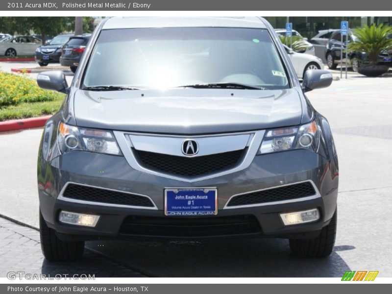 Polished Metal Metallic / Ebony 2011 Acura MDX