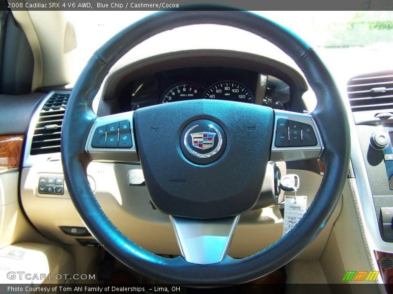 Blue Chip / Cashmere/Cocoa 2008 Cadillac SRX 4 V6 AWD