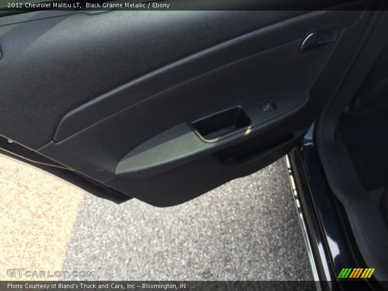 Black Granite Metallic / Ebony 2012 Chevrolet Malibu LT