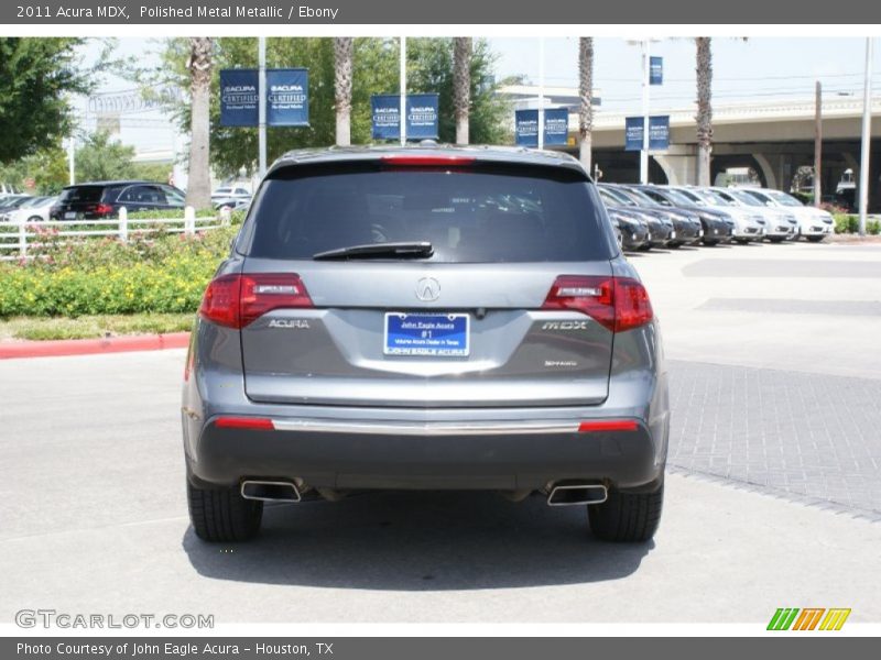 Polished Metal Metallic / Ebony 2011 Acura MDX