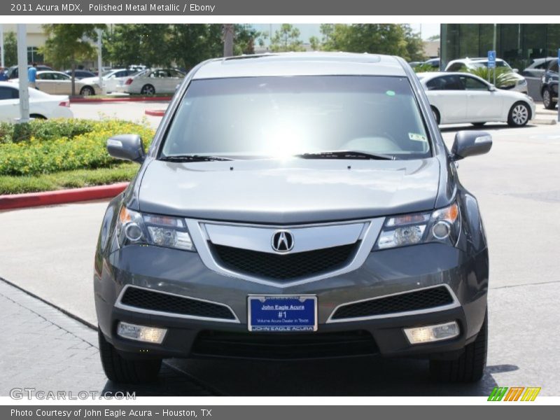 Polished Metal Metallic / Ebony 2011 Acura MDX