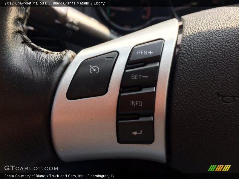 Black Granite Metallic / Ebony 2012 Chevrolet Malibu LT