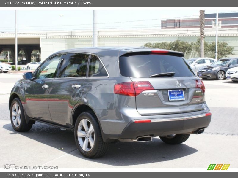 Polished Metal Metallic / Ebony 2011 Acura MDX