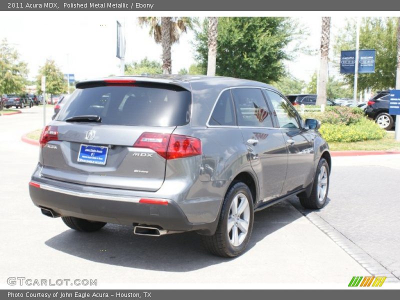 Polished Metal Metallic / Ebony 2011 Acura MDX