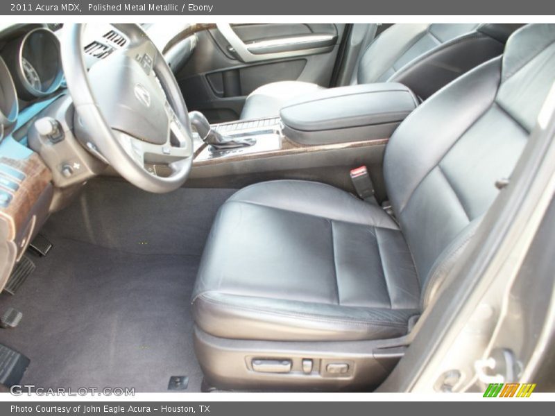 Polished Metal Metallic / Ebony 2011 Acura MDX
