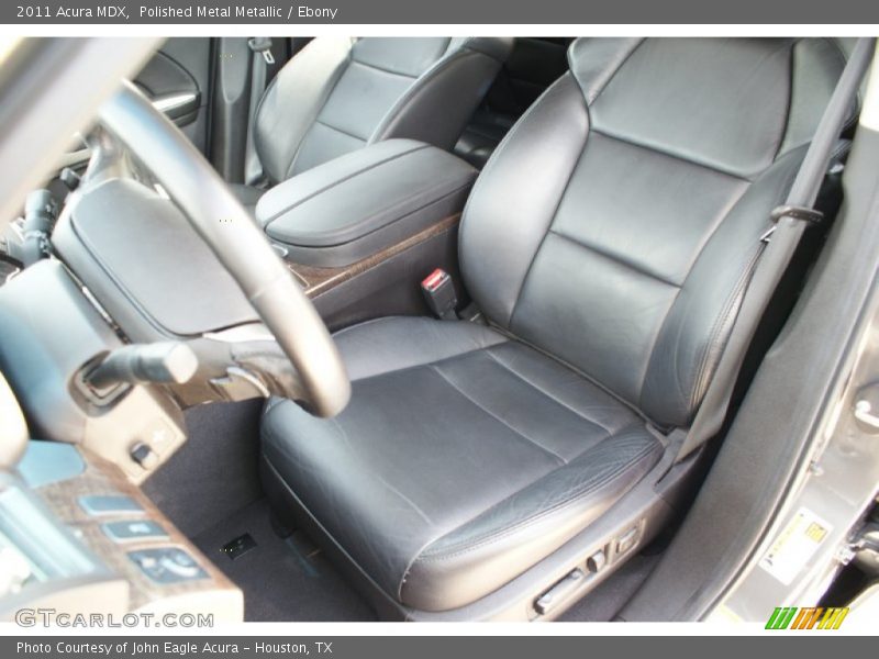 Polished Metal Metallic / Ebony 2011 Acura MDX