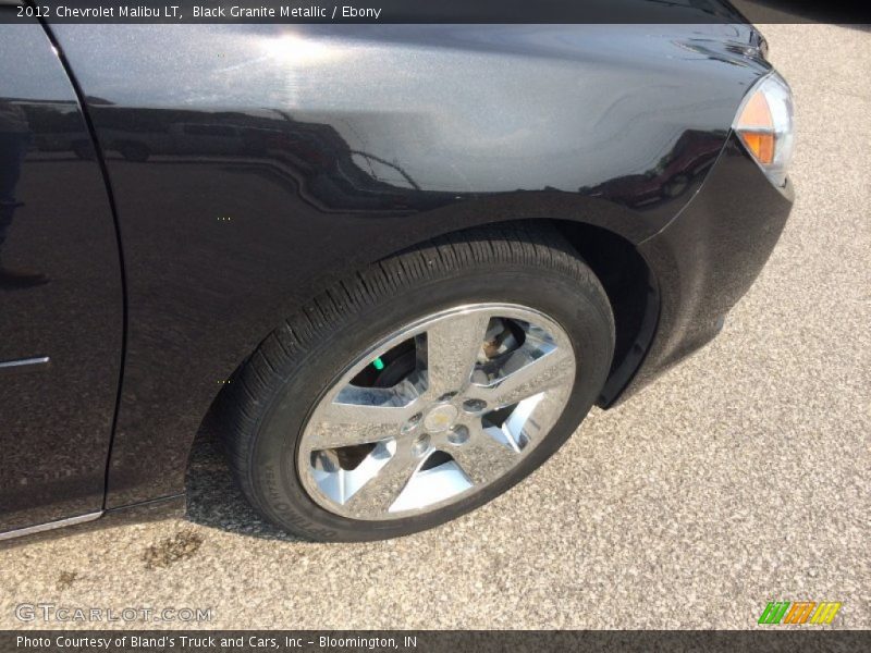 Black Granite Metallic / Ebony 2012 Chevrolet Malibu LT
