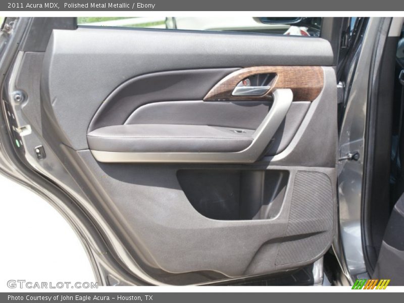 Polished Metal Metallic / Ebony 2011 Acura MDX