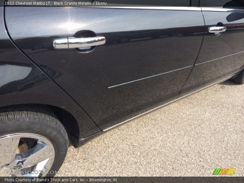 Black Granite Metallic / Ebony 2012 Chevrolet Malibu LT