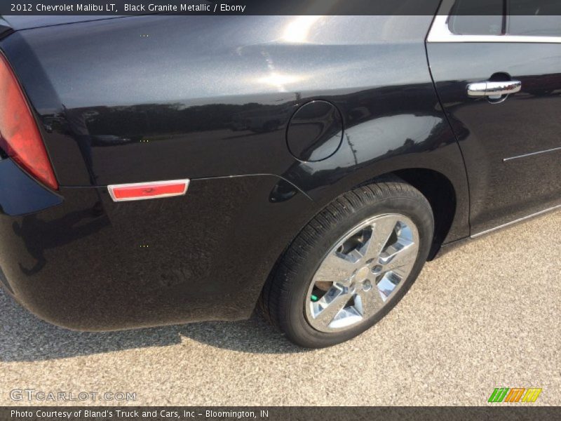 Black Granite Metallic / Ebony 2012 Chevrolet Malibu LT
