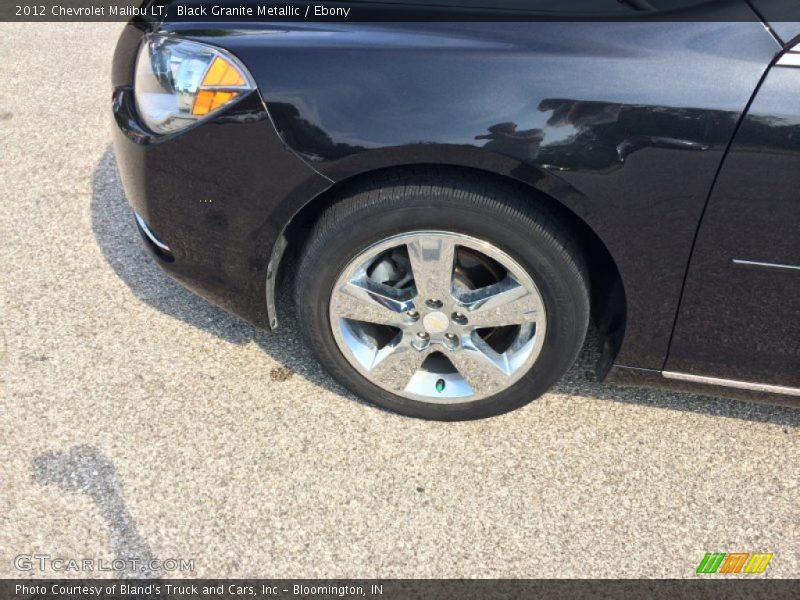 Black Granite Metallic / Ebony 2012 Chevrolet Malibu LT